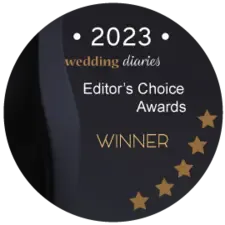 The Wedding Diaries Editor's Choice Award 2023, won by Bellus