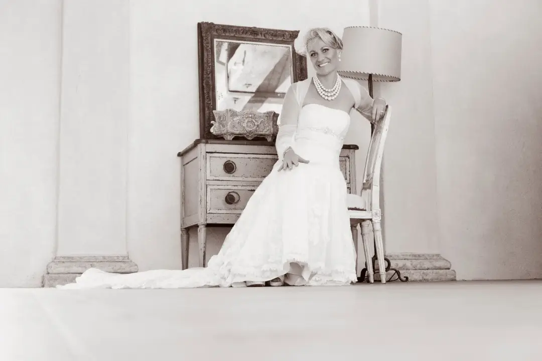 Bridal beauty by Amanda Frost for a real bride