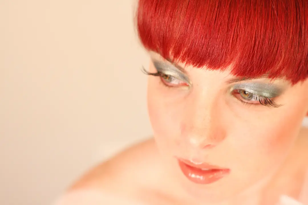 Wedding hair and makeup by Amanda Frost of Bellus for a real bride