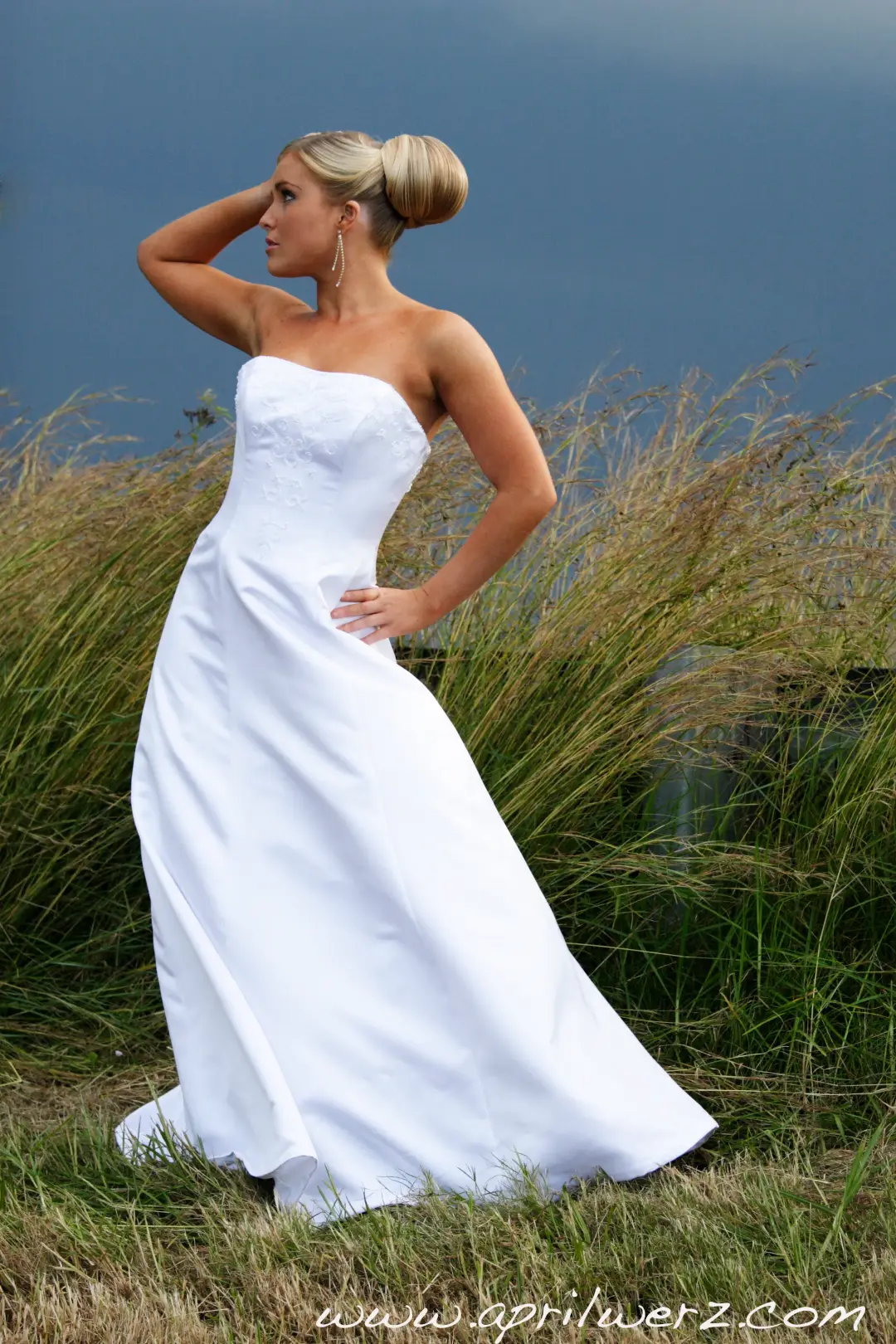 On-location wedding hair and makeup by Amanda Frost