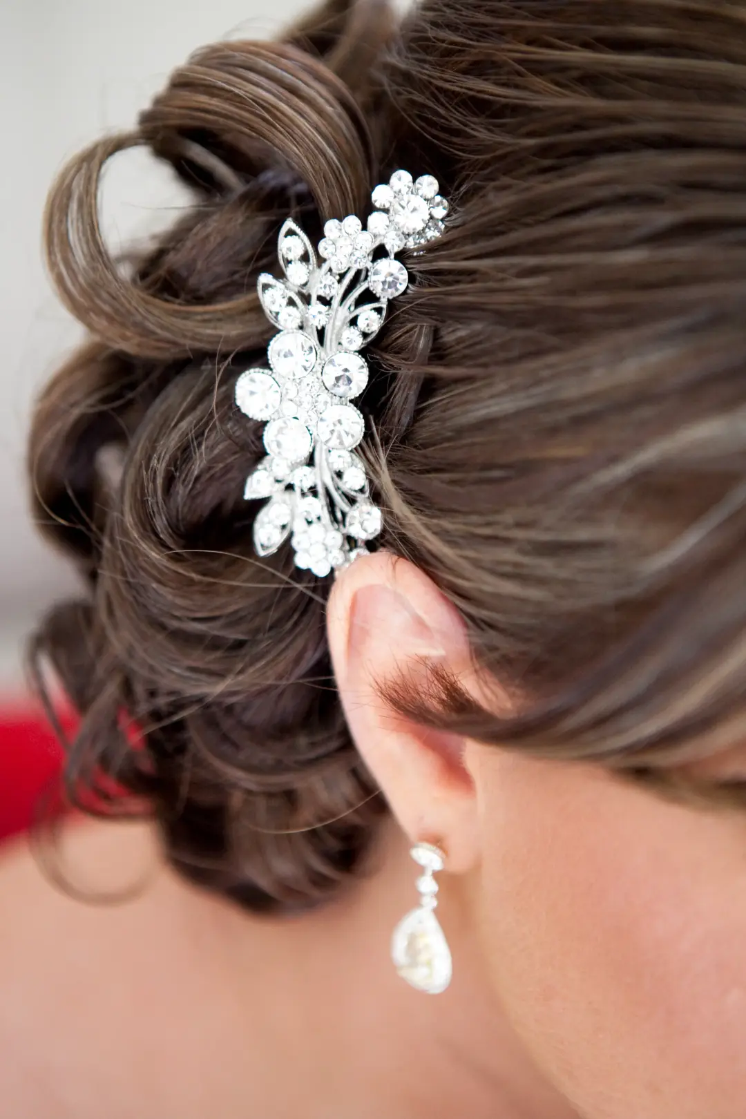 Wedding hair and makeup by Amanda Frost