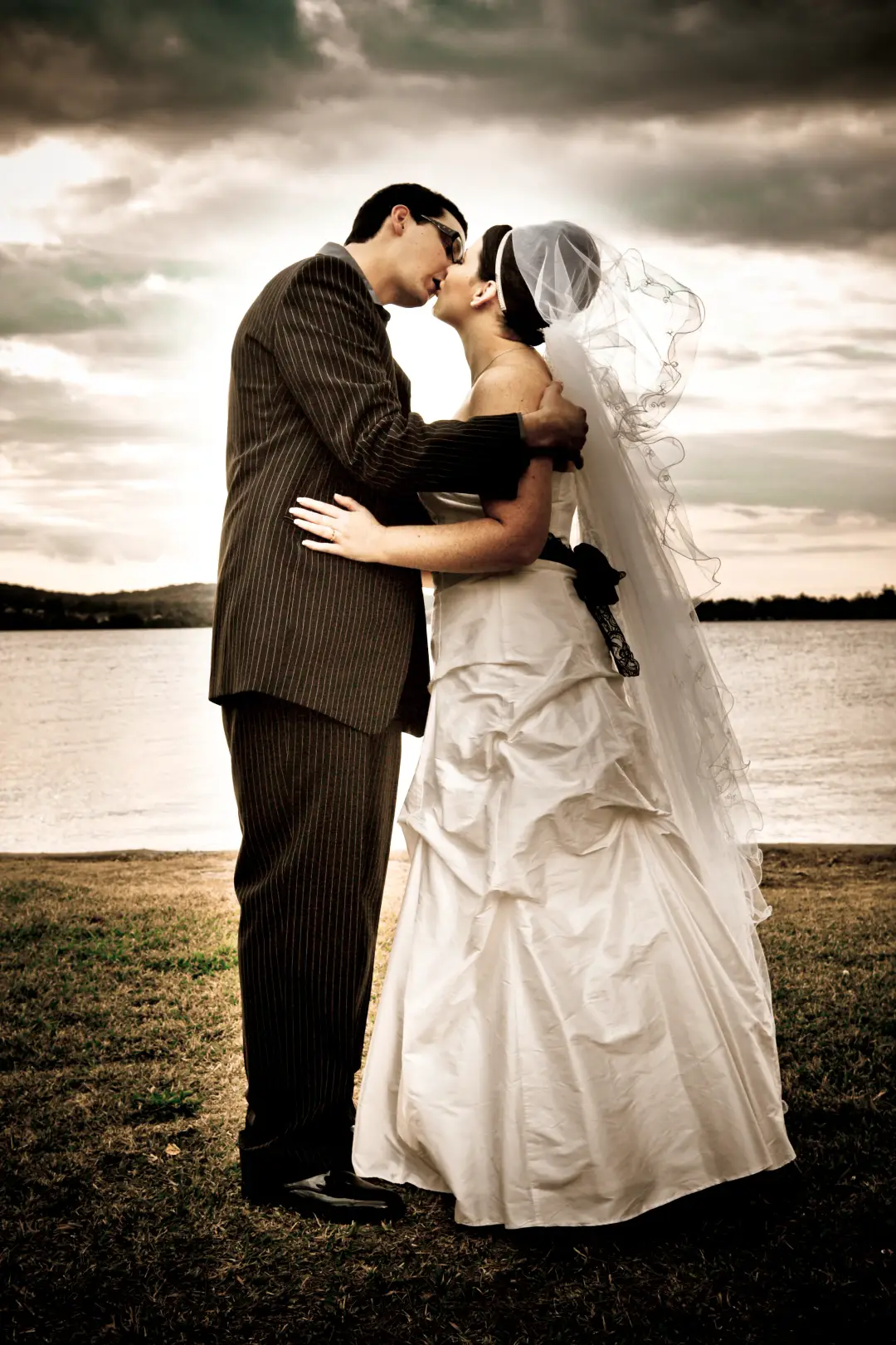 Bridal hair and makeup artistry by Amanda Frost of Bellus at a real wedding