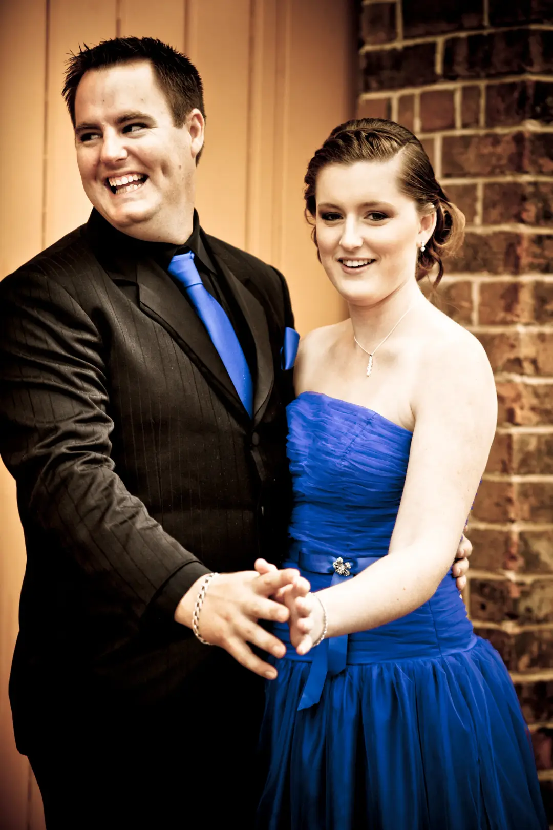 Bridal hair and makeup styling by Amanda Frost for a real bride