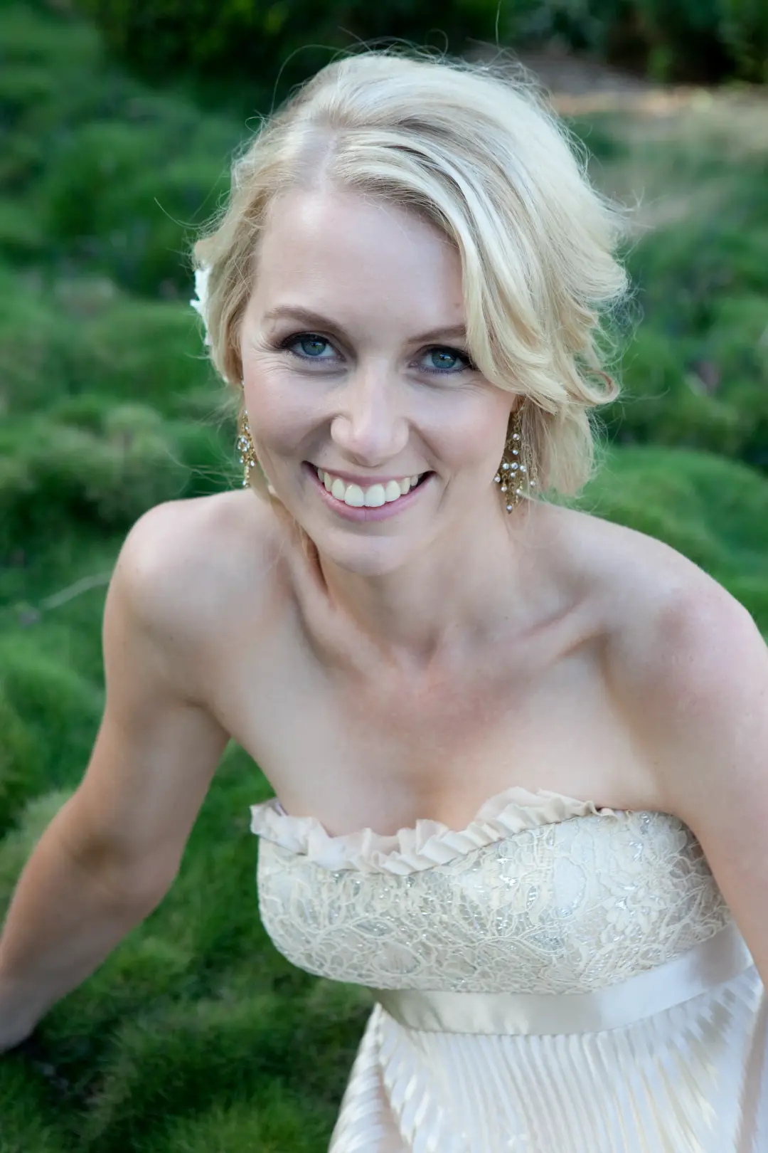 Wedding day hair and makeup by Bellus