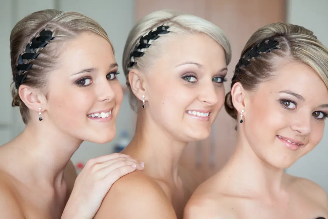 Bridal beauty by Amanda Frost photographed on the day