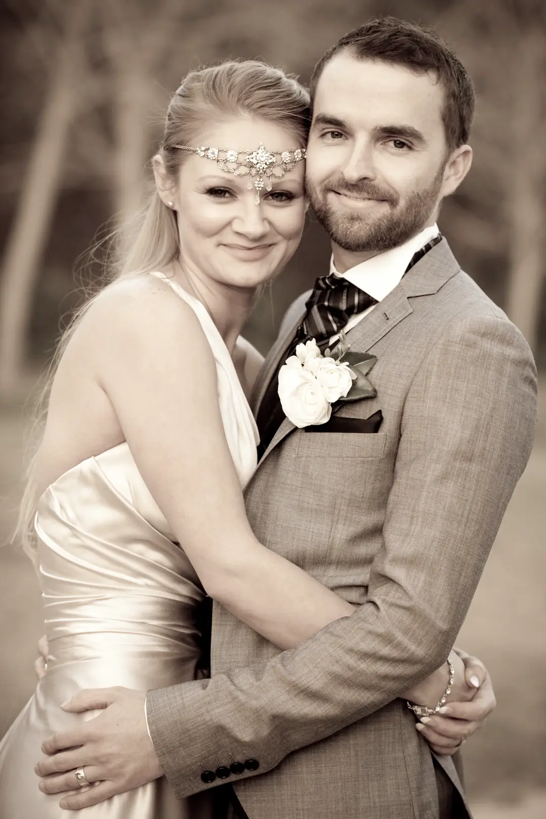 Wedding day hair and makeup by Amanda Frost of Bellus in Newcastle for a real bride
