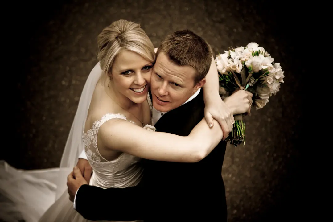 Bridal hair and makeup styling by Amanda Frost of Bellus in Newcastle on the wedding day