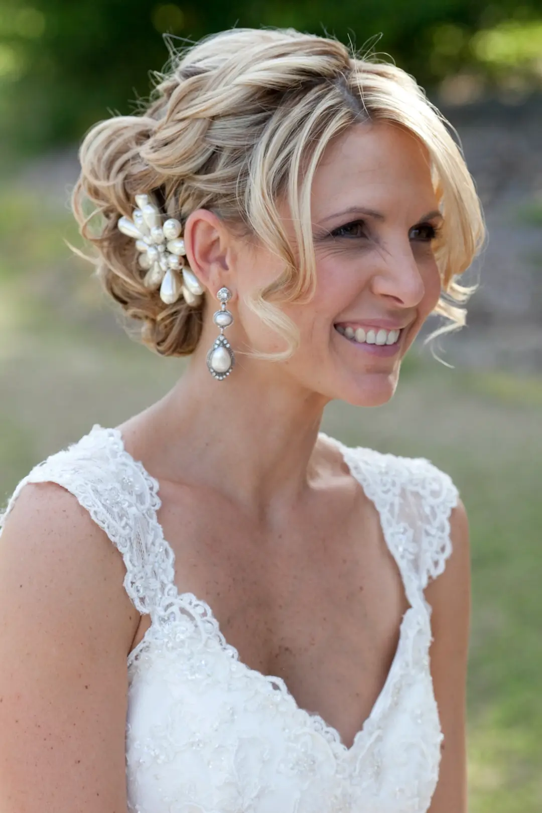 On-location wedding hair and makeup by Bellus in Newcastle photographed on the day