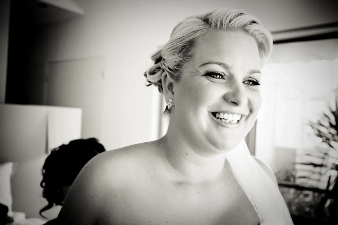 Formal hair and makeup event portrait