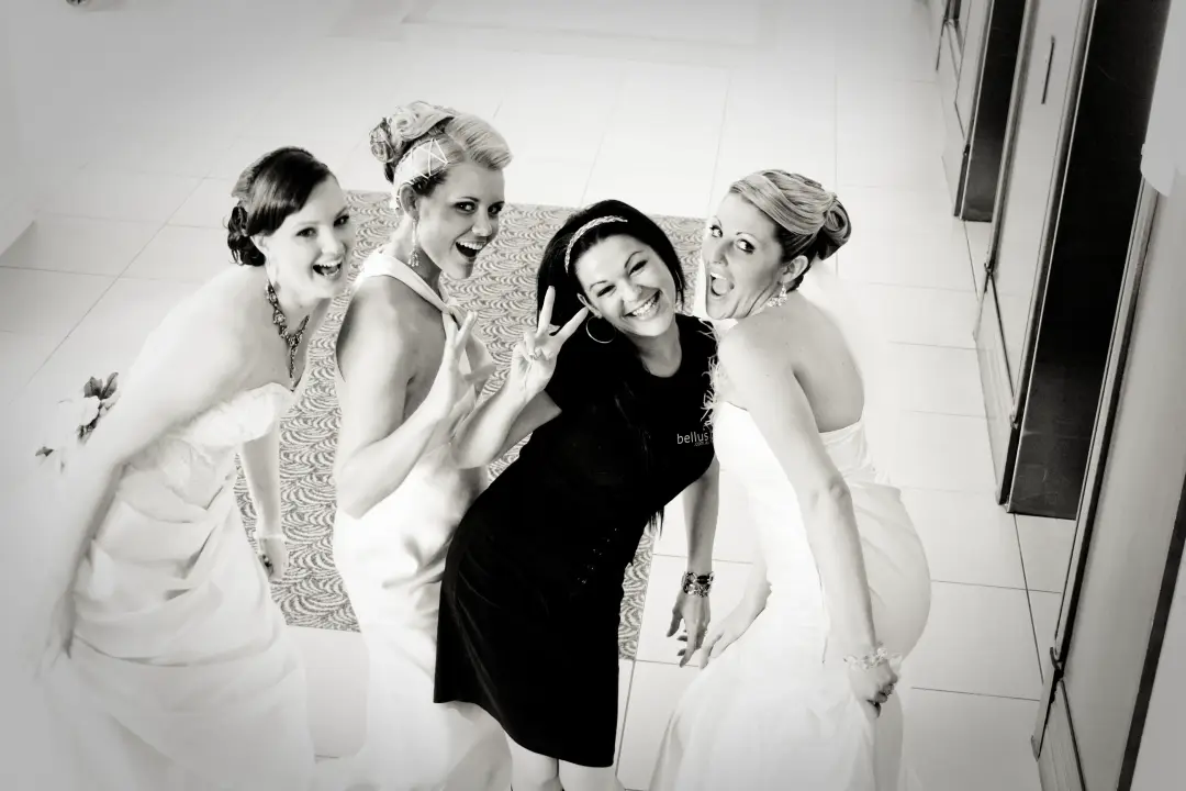 Mother of the bride getting ready morning
