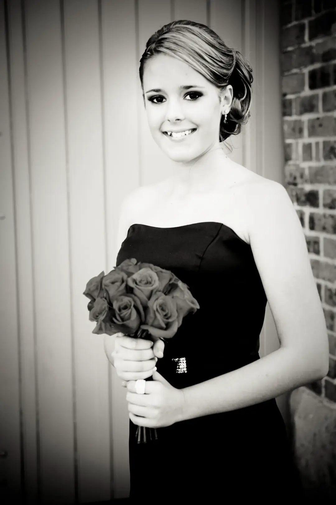 Bridal hair and makeup artistry by Bellus for a real bride