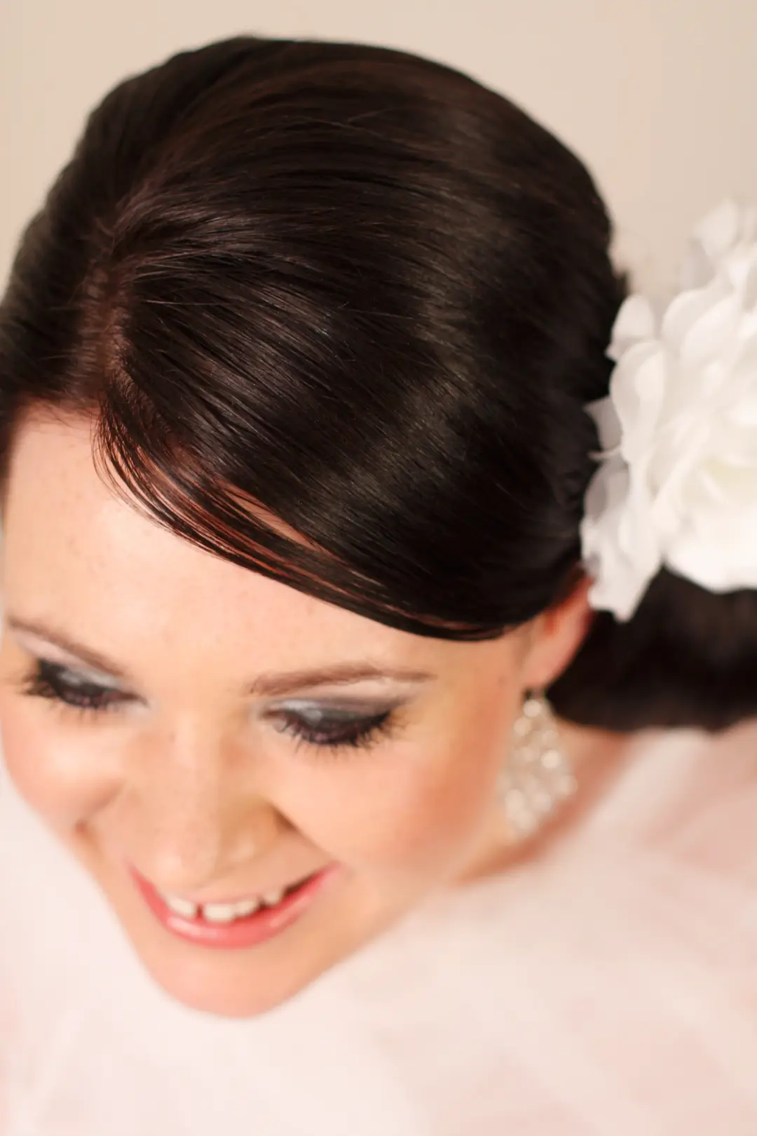 On-location wedding hair and makeup by Amanda Frost