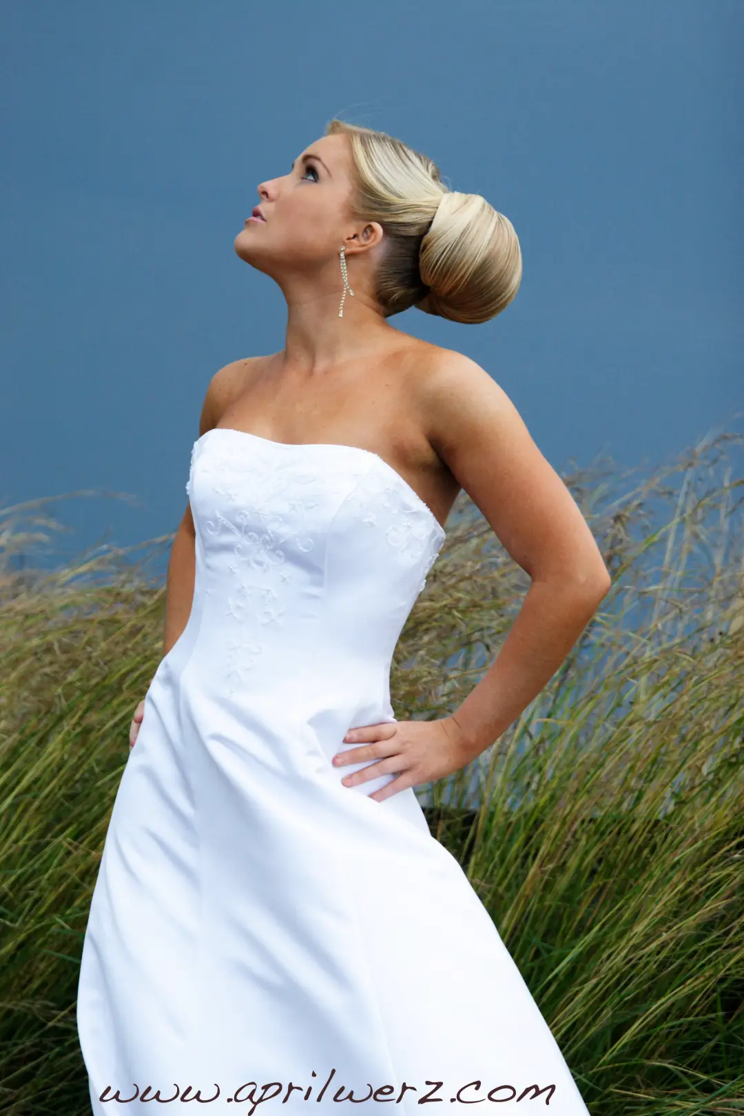 Wedding hair and makeup by Amanda Frost