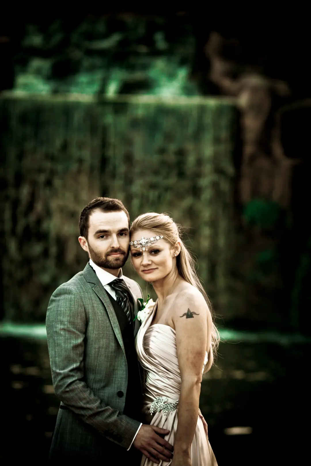 On-location wedding hair and makeup by Amanda Frost