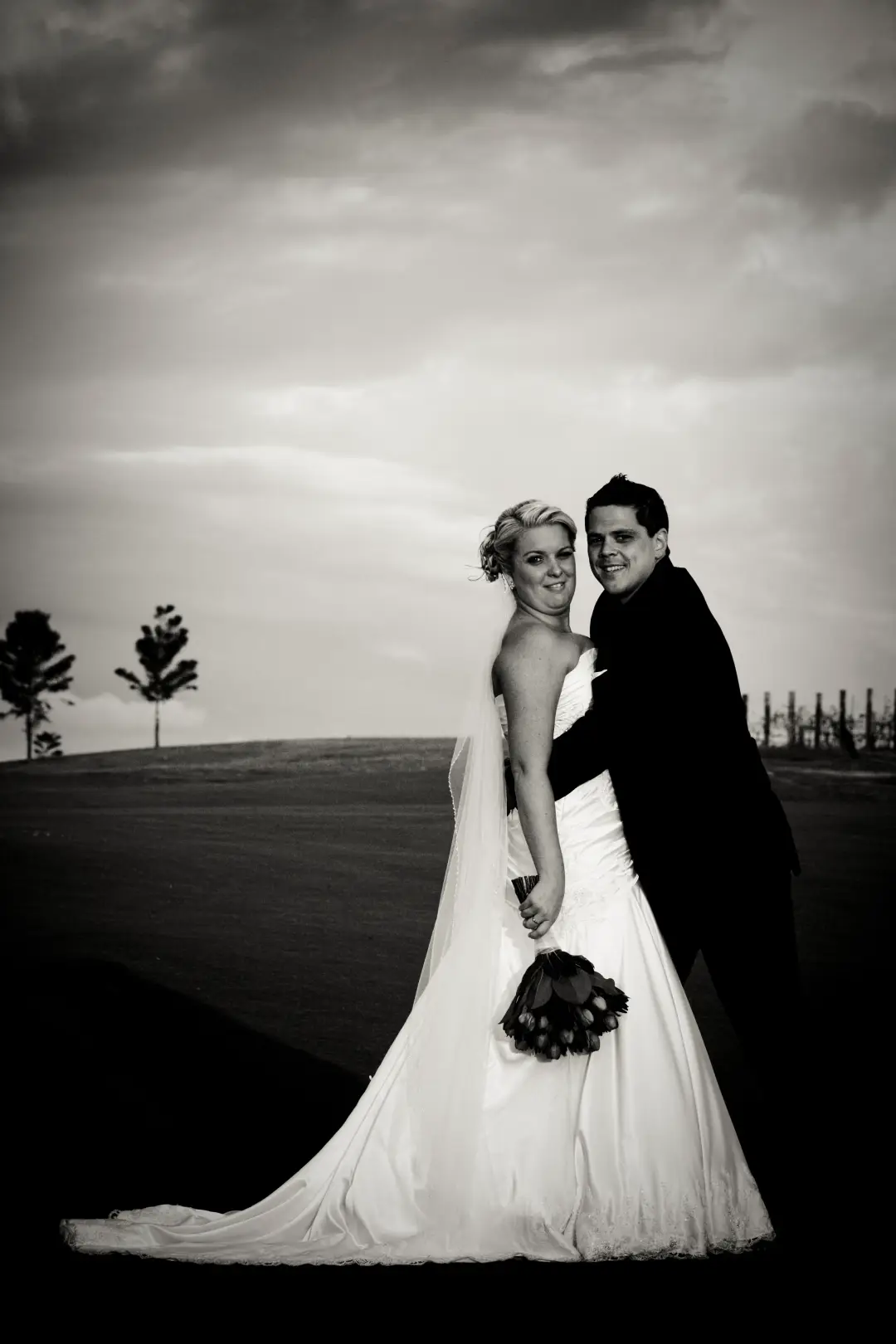 Bridal hair and makeup artistry by Amanda Frost for a real bride