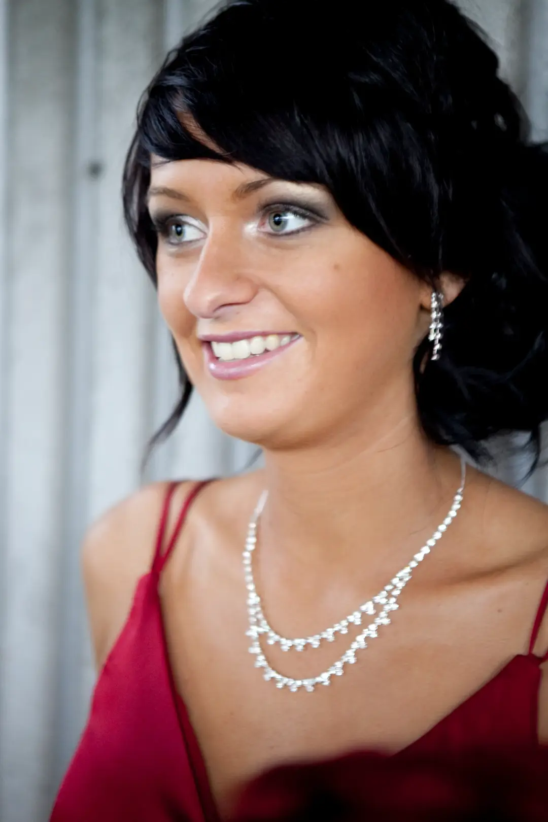 Bridal hair and makeup artistry by Bellus on location