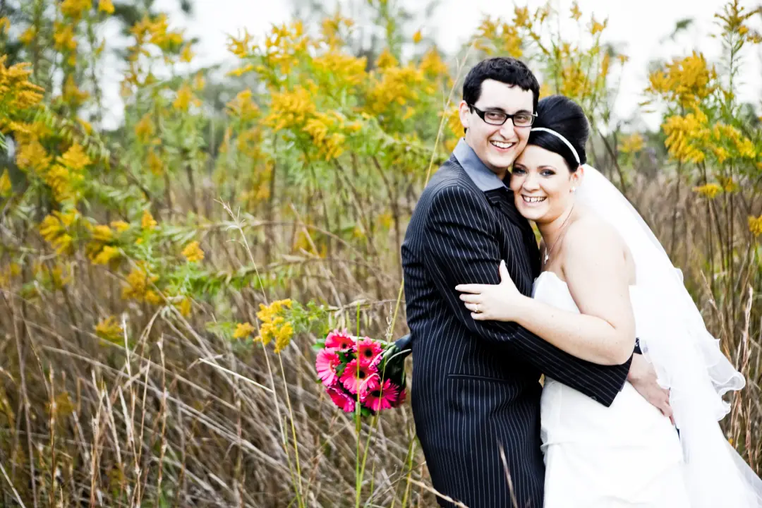Bridal hair and makeup by Bellus on location