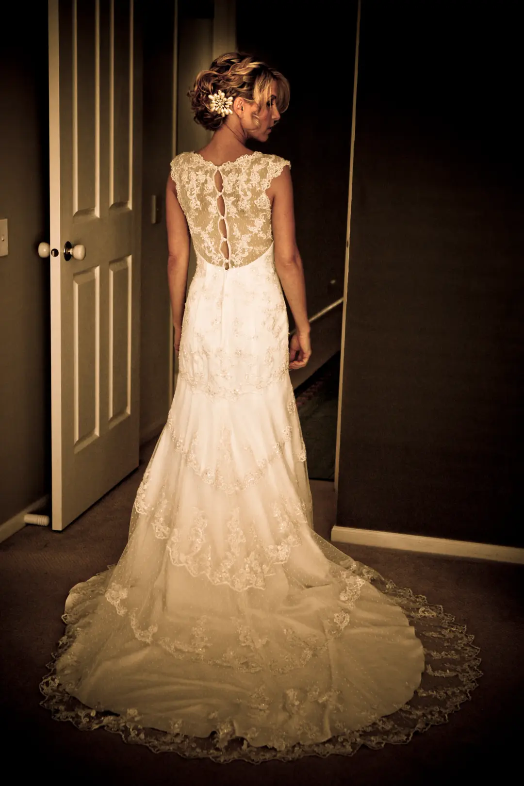 Bridal beauty by Amanda Frost of Bellus on the wedding day