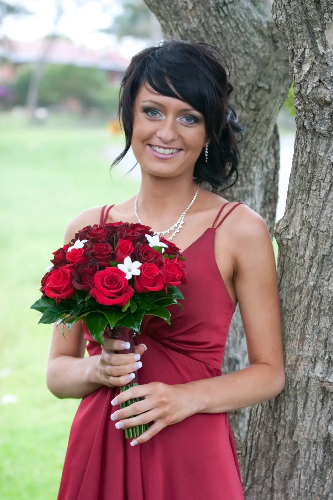 Wedding morning hair and makeup by Bellus for a real bride