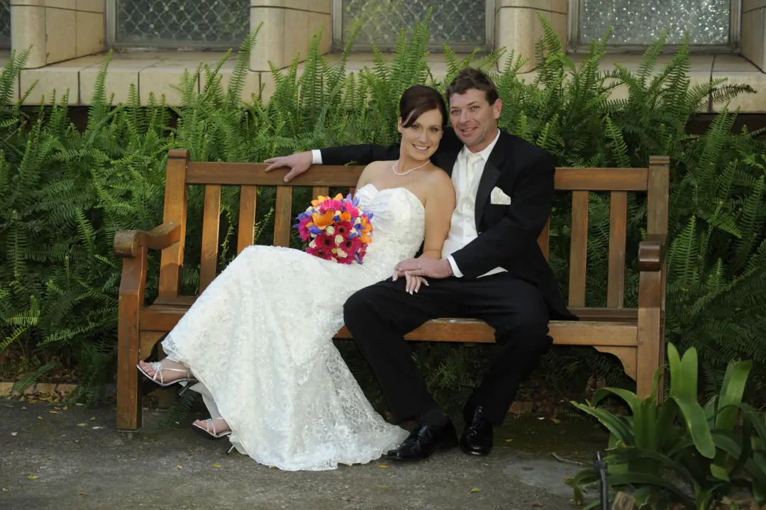 Hair and makeup for the bride by Amanda Frost of Bellus at a real wedding